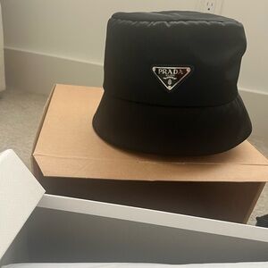 Prada Re-nylon adidas collaboration bucket hat